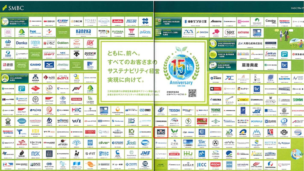 三井住友銀行SDGs推進融資認定企業